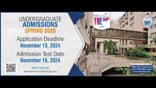 NSU online application process  undergraduate program  private university  application [upl. by Olifoet416]