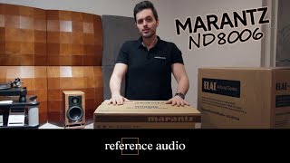 UNBOXING Marantz ND8006 Network CD Player [upl. by Retsevlys]