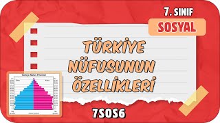 Türkiye Nüfusunun Özellikleri 📕 tonguçCUP 2Sezon  7SOS6 2024 [upl. by Allesiram]