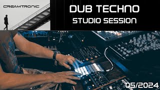 Dub Techno  Live Studio Session 052024 [upl. by Aynotan]