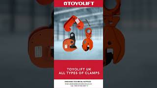 HeavyDuty Lifting Clamps from Toyolift  Saudi Arabias Top Supplier construction liftingclamps [upl. by Holbrooke724]