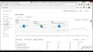 Google Webmaster Tools  أدوات مشرفي محركات البحث جوجل [upl. by Capp]