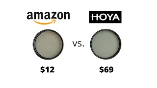 Which POLARIZING FILTER should you use AMAZON BASICS vs HOYA [upl. by Gabriellia]