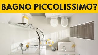 Bagno piccolissimo tutte le soluzioni e i trucchi per arredarlo [upl. by Zehe]