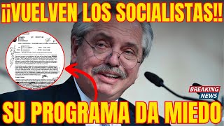 ¡ALERTA 🚨 La OPOSICIÓN planea volver al PODER con un programa SOCIALISTA más extremo [upl. by Ronnie]