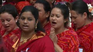 Rudram chanting by 12000 peopleHighest energy ever recored by scientistFrom Sathya Sai Unit [upl. by Hbaruas836]