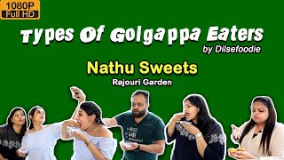 Golgappa Eaters In Delhi  Dilsefoodie [upl. by Ciredor]