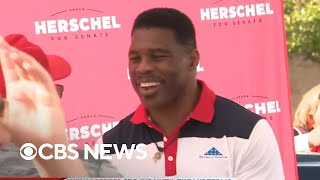 Republican Senators campaign with Herschel Walker in Georgia amid abortion controversy [upl. by Yvon]