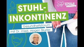 Stuhlinkontinenz Diagnostik amp Therapie Inkontinenz im Enddarmbereich Patiententag Beckenboden 22 [upl. by Atiekahs]