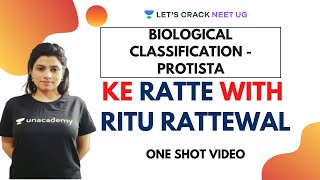 Biological Classification  Protista  One Shot Revision  NEET Biology  Target NEET 2020 [upl. by Tteirrah]