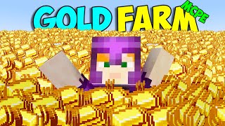 120 Easy Gold Farm In Minecraft Pocket Edition [upl. by Derfniw958]