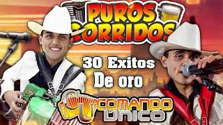 Comando Unico  Puros Corridos Mix Para Pistear  20 Exitos [upl. by Nauqat727]