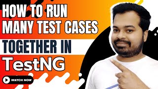 How to run multiple test cases using TestNG Test Suite in Selenium  TestNG Complete Playlist [upl. by Ignace]