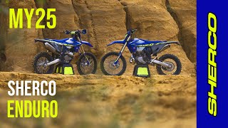 SHERCO ENDURO RANGE 2025 [upl. by Aicilaf811]