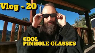 COOL PINHOLE GLASSES  Mini Vlog  daily vlog 20 [upl. by Berliner13]