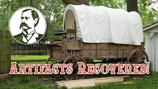 Covered Wagon and Other 1800s Artifacts  Renovation Update 4 [upl. by Clare752]