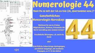 Numerologie 44 [upl. by Hilarius181]