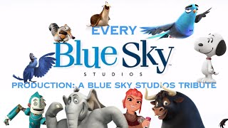 Every Blue Sky Studios Production A Blue Sky Studios Tribute [upl. by Nehtan]