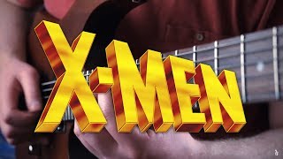 XMen The Animated Series Theme on Guitar [upl. by Adahs]