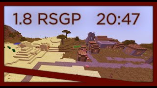 WR Minecraft Random Seed Glitchless PEACEFUL in 2047 [upl. by Raynell]