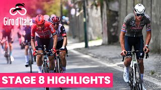 Thomas de Gendt claims victory in Naples  Giro dItalia 2022  Stage 8  Highlights [upl. by Clive]