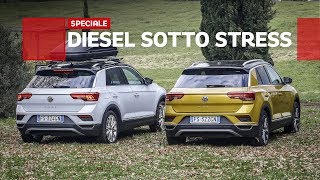 Un DIESEL può consumare tanto Il test con la VW TRoc 16 TDI [upl. by Ahsieym676]