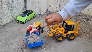 jcb ki videogadi wala cartoontoys jcb jcbvideo tractor dumptruck [upl. by Armand680]