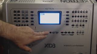 6276  Ketron XD3 Advanced Live Performer Midi Module 799 [upl. by Niai564]