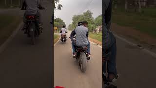 ns200 akrapovic exhaust sound✨👌raipur chhattisgarh [upl. by Bornie653]