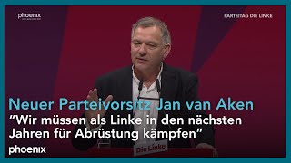 Rede des neuen Parteivorsitzenden der DIE LINKE Jan van Aken  201024 [upl. by Nylesoj2]