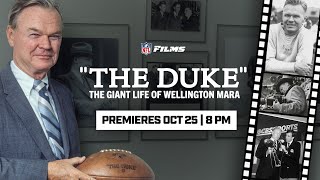 THE DUKE The Giant Life of Wellington Mara  TRAILER  New York Giants [upl. by Divine]