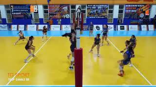 Pallavolo serie B1 le Pescaresi perdono la trasferta Campana  Trsp  news del 131124 [upl. by Anaerb539]