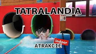 Tatralandia Liptovský Mikuláš vnútorný aquapark 03122022 Insta360 4K [upl. by Alejo]