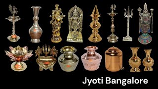 WHOLESALER AND MANUFACTURERS IN KARNATAKA BRASSCOPPER BRONZE KITCHENPUJA HALL ARTICLE [upl. by Ynattyrb]