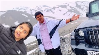 Finally Baraf Dekh li 😍  Ladakh Trip Day 2  Vishal Khatana Vlogs [upl. by Tips]