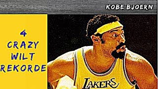 4 Unfassbare Wilt Chamberlain Rekorde  Kobe Bjoern [upl. by Heshum]