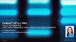 CAMAG® HPTLC PRO – Fully Automated HighPerformance ThinLayer Chromatography [upl. by Janeta]