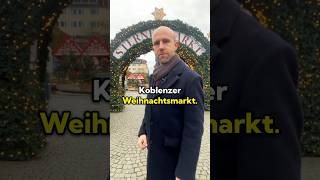 Der Koblenzer Weihnachtsmarkt 2024 koblenz weihnachtsmarkt weihnachten 2024 [upl. by Atnahc]