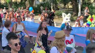 Marșul Bucharest pride cu record de participanți [upl. by Giavani]