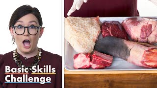 50 People Try to Identify Cuts of Beef  Epicurious [upl. by Cioffred]