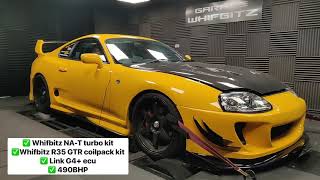 Whifbitz NAT Turbo kitted Supra Mk4 [upl. by Jeniffer]