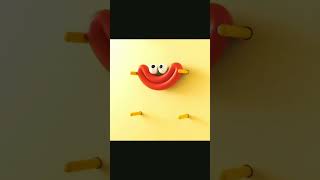 Stay flexible and keep smiling loop asmr satisfying shorts animation cgi [upl. by Capon471]