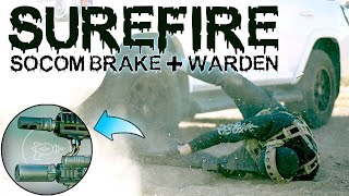 Review Surefire SOCOM Muzzle Brake  Warden Modular Muzzle Brake Science 🔬 [upl. by Marni77]