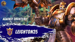 How to Play STUN TERMINUS against BEST COUNTERS Leighton25  Grand Master Paladins Gameplay [upl. by Ibbetson730]