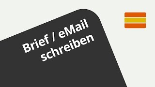 Eine EMail oder einen Brief auf spanisch schreiben  Spanisch  Textproduktion [upl. by Ortrude]