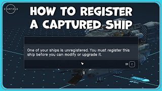 How to Register a Newly Acquired Ship in Starfield [upl. by Townsend]