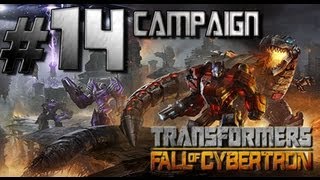 Transformers Fall of Cybertron  Walkthrough Part 14 Megatron Returns [upl. by Gotthard]