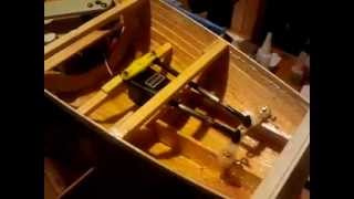 RC Sailboat Dual Rudder Setup RG65 RS 650 750 Scratchbuild Open Class Yacht [upl. by Eetnahs12]