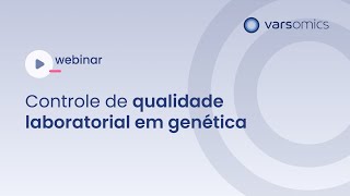 Controle de Qualidade Laboratorial em Genética  Dra Luisane Vieira [upl. by Nauq433]