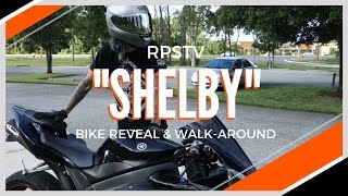 quotShelbyquot 05 Yamaha R1 bike reveal [upl. by Erodeht]